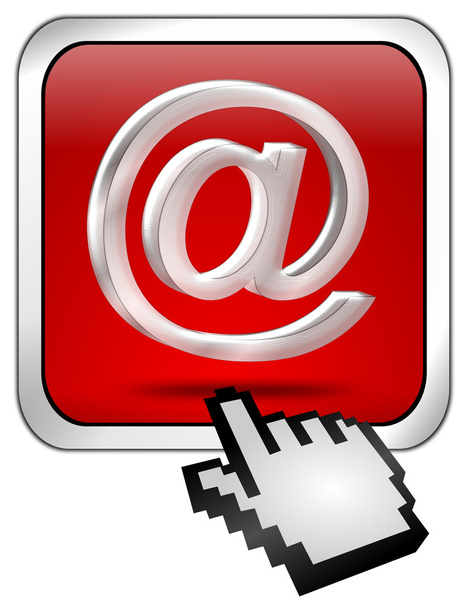 E-Mail gomb-a kurzort - Fotó, kép