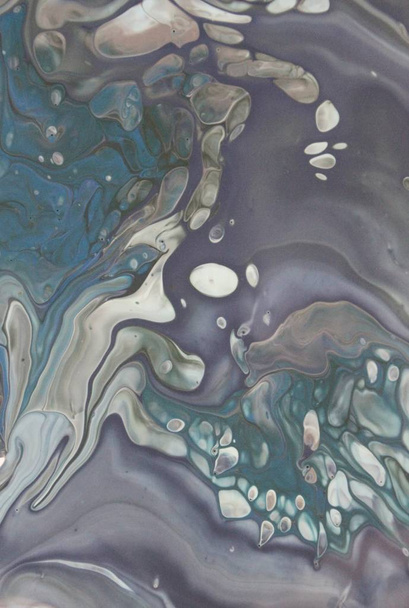 abstract acrylic painting, marble paint wallpaper - Фото, зображення