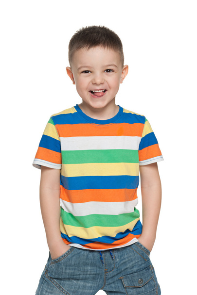 Happy preschool boy - Фото, зображення