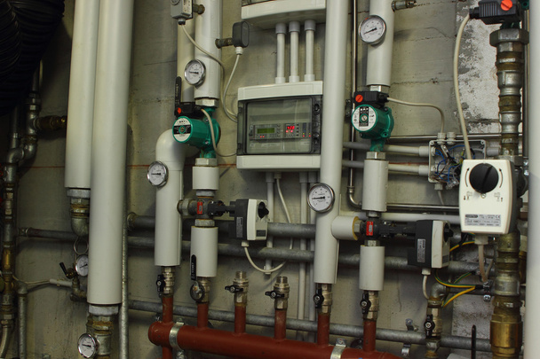 Manómetro del sistema de calefacción
 - Foto, imagen
