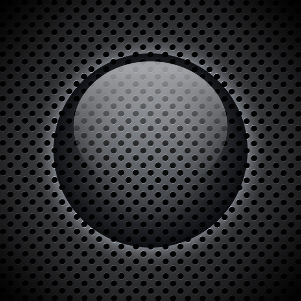 rejilla circular de metal
 - Vector, imagen