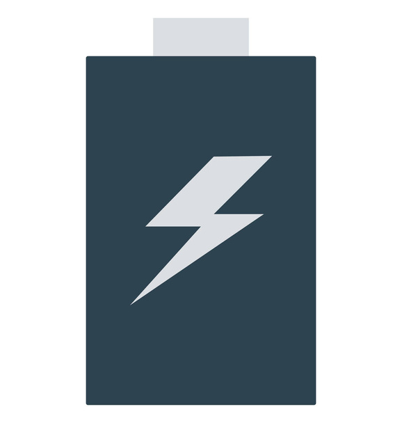 Ikona baterii na białym tle wektor koloru, który mogą być łatwo modyfikowane lub edytować - Wektor, obraz
