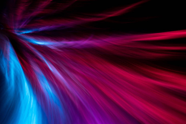 Beautiful abstract background with light streaks and waves - Φωτογραφία, εικόνα