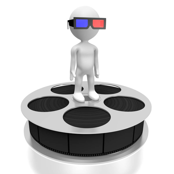 3D film / 3d sinema kavramı - Fotoğraf, Görsel