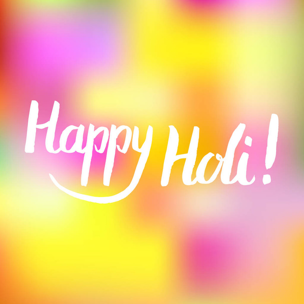 illustration of colorful gulaal powder color for Happy Holi - Vektori, kuva