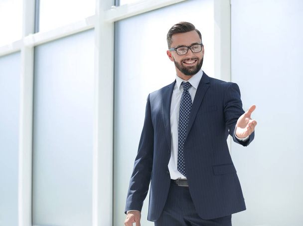 confident businessman pointing at you - Photo, Image