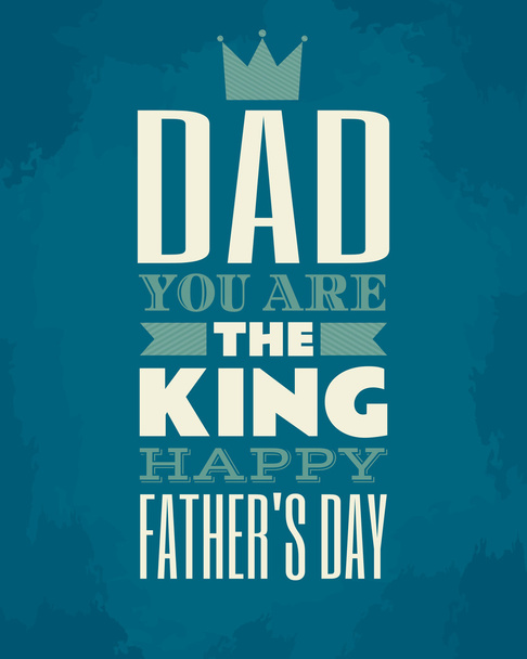 Father's Day Card - Vektor, obrázek