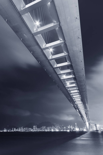 Most w nocy tło tapeta Close up - Zdjęcie, obraz