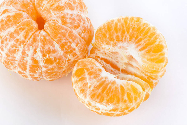 Naranja sobre fondo blanco - Foto, imagen