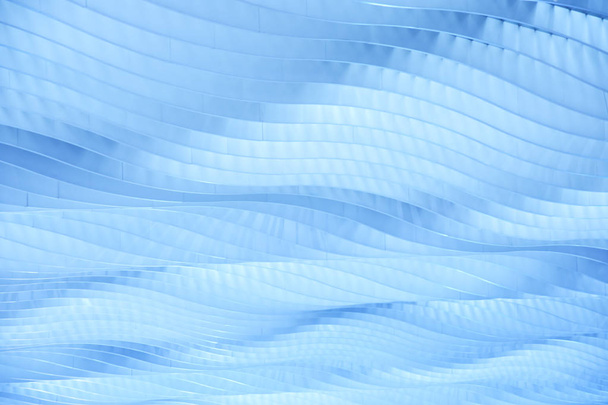 Blue wave texture background abstract - Foto, afbeelding