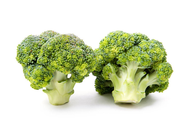 Broccoli isolated on white background - Fotoğraf, Görsel