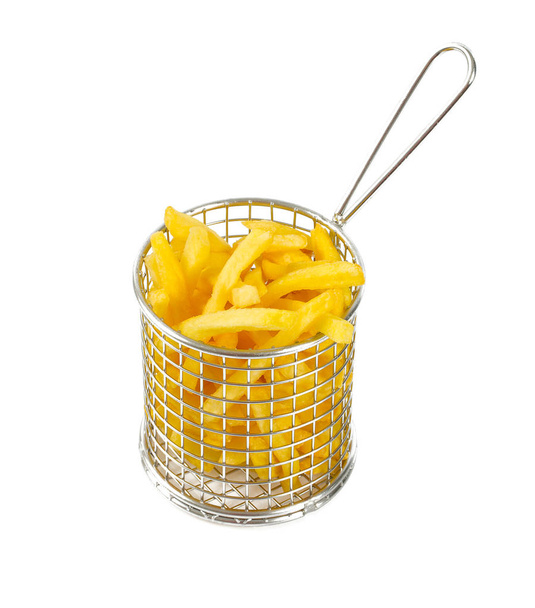 french fries isolated on white - Φωτογραφία, εικόνα
