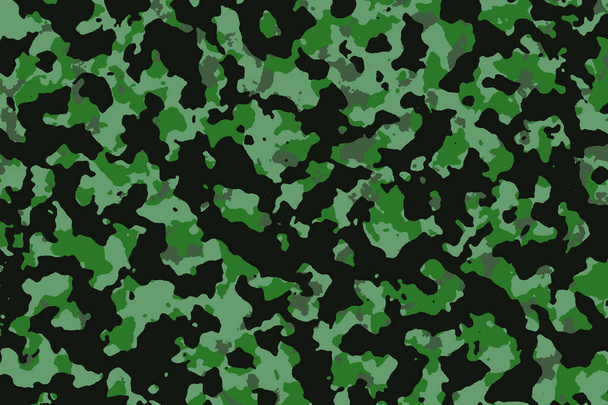 camouflage pattern blackground. illustration. - Photo, Image