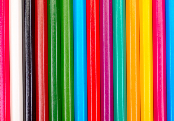 The colored pencils - Foto, Imagen
