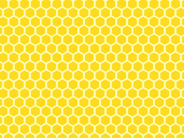 Κυψελωτή υφή φόντου από κυψέλη μελισσών - Διάνυσμα, εικόνα