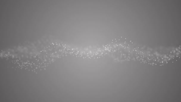 Flickering Particles, random motion of particles - Footage, Video