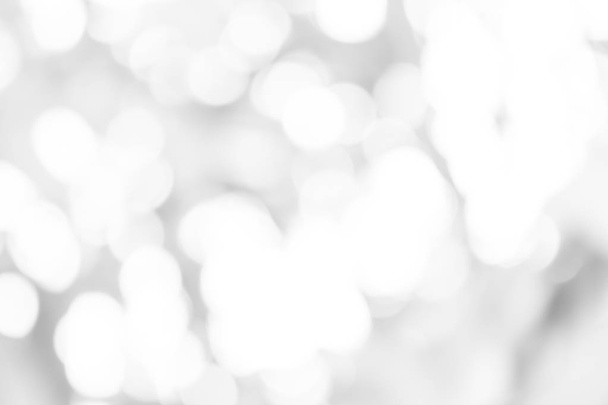 white blur abstract background. bokeh christmas blurred beautiful shiny Christmas lights - Fotografie, Obrázek