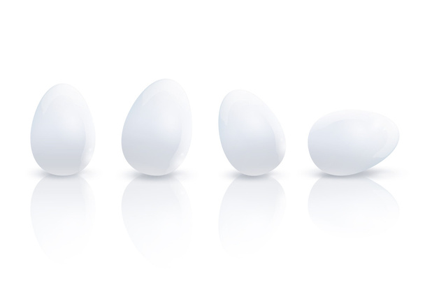 Many eggs. Vector design. - Vektor, Bild