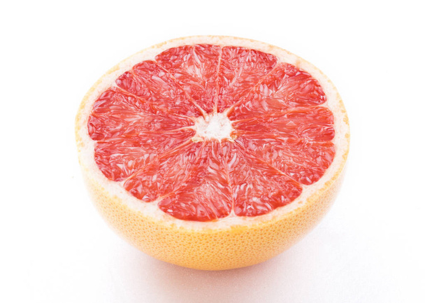fresh grapefruit on white background - Photo, Image