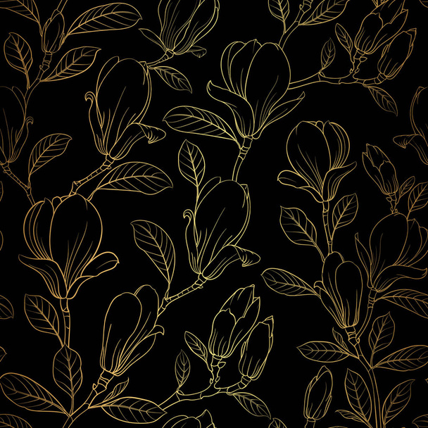 Flor de magnolia
. - Vector, Imagen