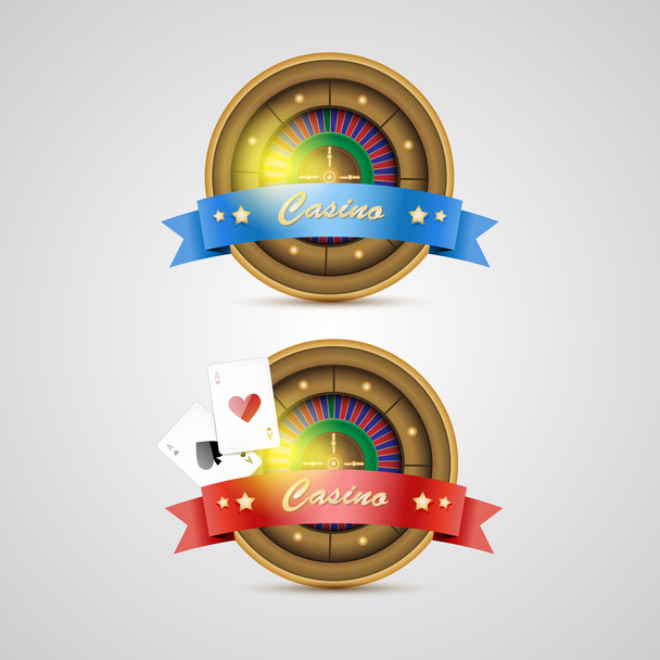 Casino のアイコンをベクトル、ベクトル イラスト  - ベクター画像