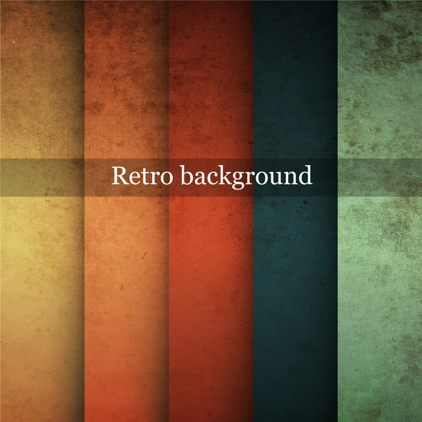 Grungy retro background. Vector illustration. - Vector, Image