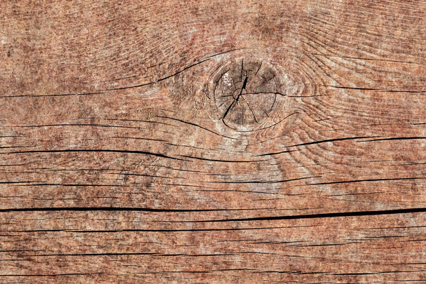 Eski çürümüş yıpranmış düğümlü kaba Pinewood Floorboard Grunge yüzey doku detay kırık - Fotoğraf, Görsel