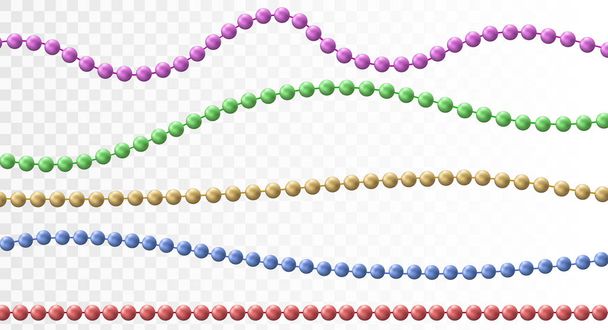 Bead decoration with beads  - Vector, Image