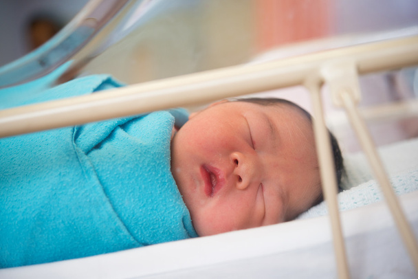 Asian Newborn baby girl - Foto, imagen