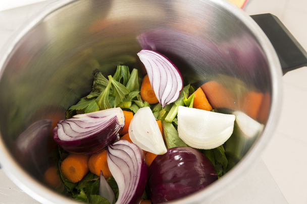 vegetables in a pot - Photo, Image