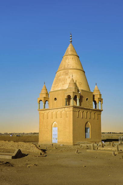Sufi Mausoleum Omdurmanissa, Sudanissa
 - Valokuva, kuva