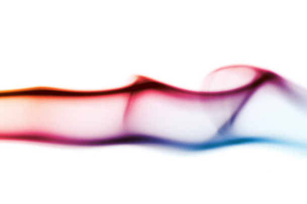Colored smoke curves - Photo, Image