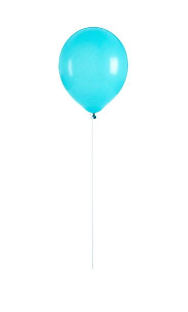 De ballon van de kleur op witte achtergrond - Foto, afbeelding