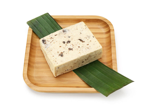 Смачний сир тофу на білому тлі
 - Фото, зображення