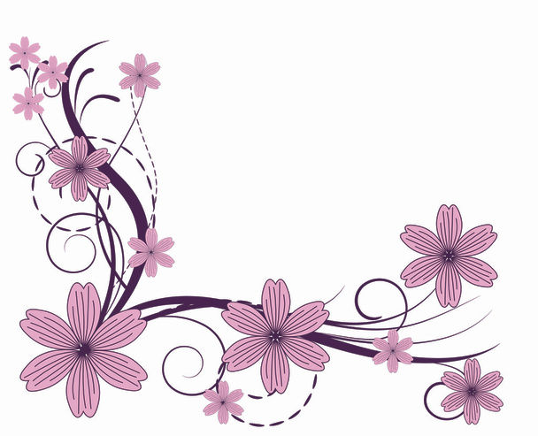 Flower pattern - Vector, Imagen