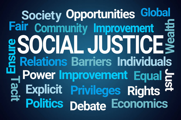 Justiça Social Word Cloud
 - Foto, Imagem