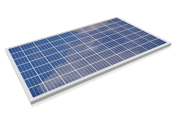 Concepto de paneles solares - Ilustración 3D
 - Foto, Imagen