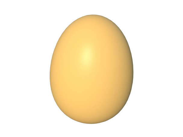 Uovo di Pasqua su sfondo bianco - Foto, immagini