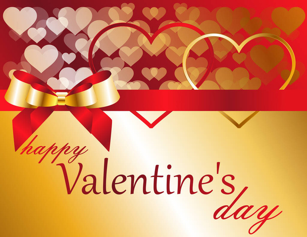 Happy Valentine days cards   - Vector, afbeelding