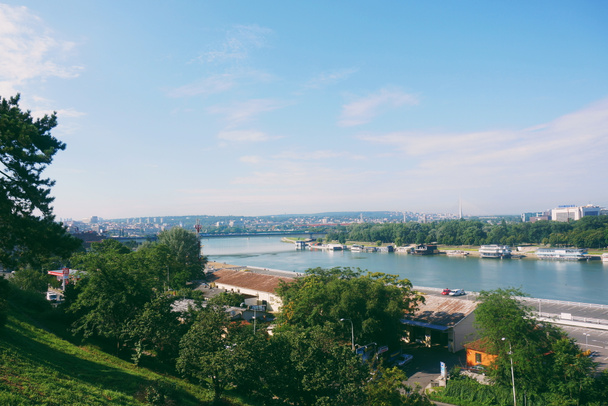 Видом на місто Белград, Сербія - Фото, зображення