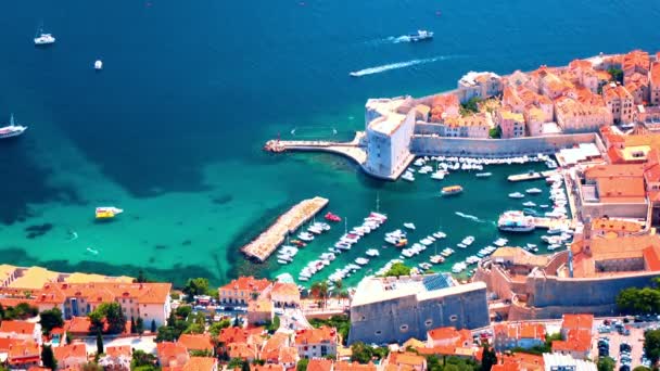 Ciudad vieja de Dubrovnik, Croacia - Imágenes, Vídeo
