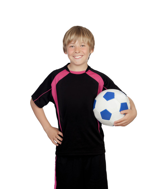 Ready for playing soccer - Foto, Imagen