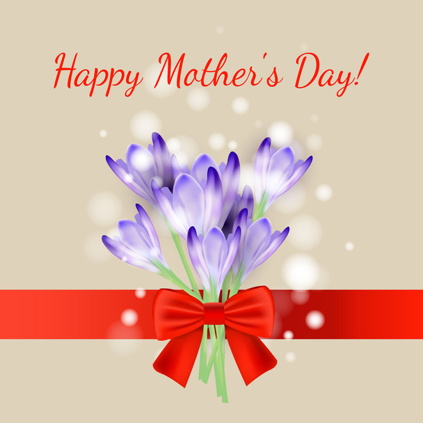 Happy Mother's day vector - Vector, Image