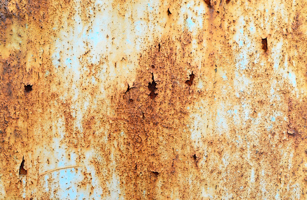 Vieux grunge rouillé feuille de métal texture fond
 - Photo, image