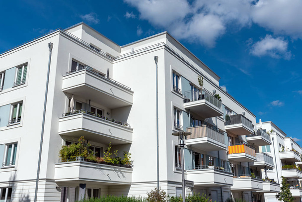 Moderní bytové domy v Berlíně, Německo - Fotografie, Obrázek