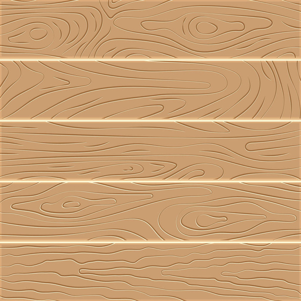 Пять деревянных досок в плоской конструкции
 - Вектор,изображение
