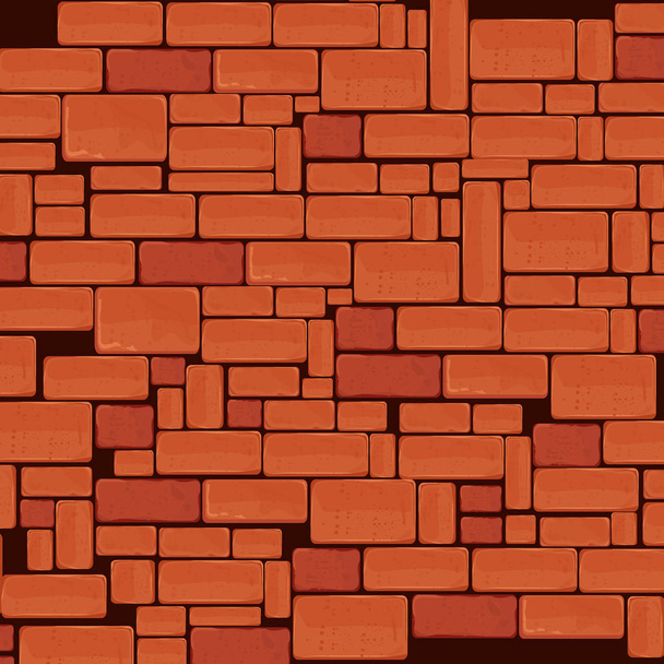 bricks wall pattern background vector illustration design - Vector, Image