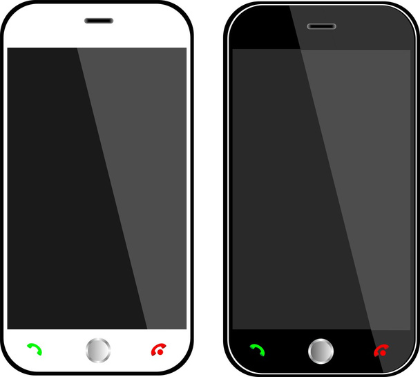 Teléfono móvil - Vector, imagen