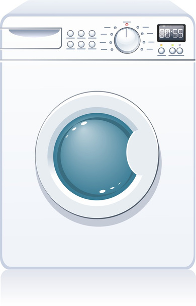 Washing machine - Vector, Image