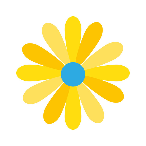 beautiful flower isolated icon vector illustration desing - ベクター画像